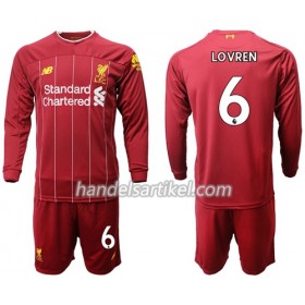 Liverpool Lovren 6 Kinder Heim Trikotsatz 2019/20 Langarm (+ Kurze Hosen)